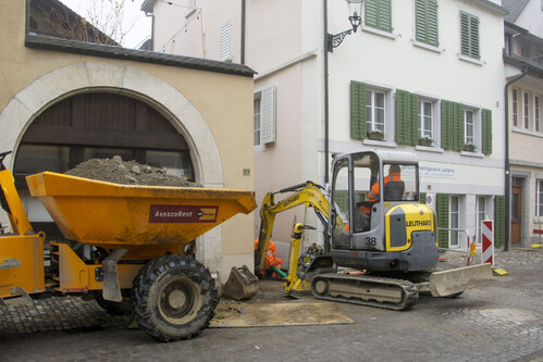 Unterstadt, Sanierung Infrastrukturanlage