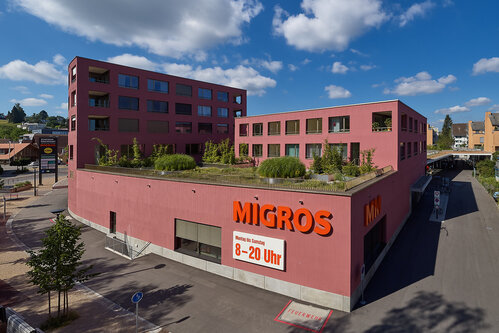 Neubau Migros Zentrum Oberdorf