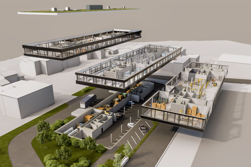 SAGIWEID Neubau Büro- und Gewerbegebäude