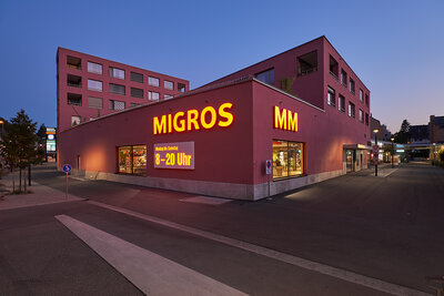 Neubau Migros Zentrum Oberdorf