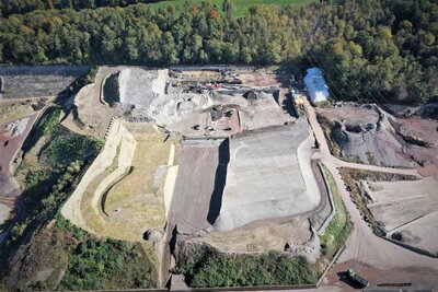 Baustelle Deponie Tambrig