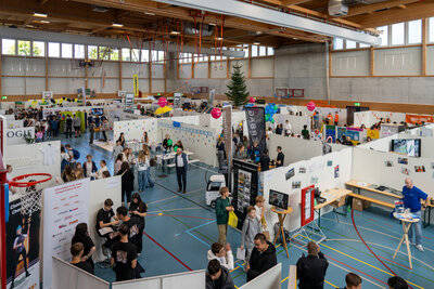 1. Platz für den Auftritt an der Ämtler Berufmesse
