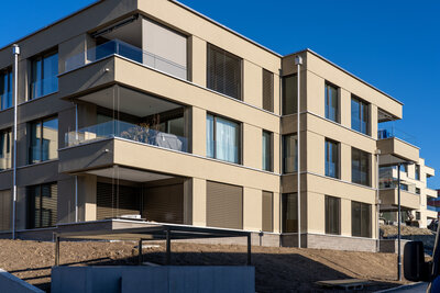 Neubau Wohn&uuml;berbauung Aemet