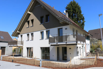 &Uuml;berbauung Breitenstrasse EFH|DEFH