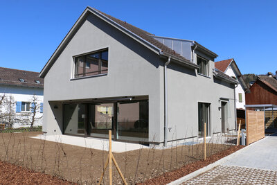 &Uuml;berbauung Breitenstrasse EFH|DEFH
