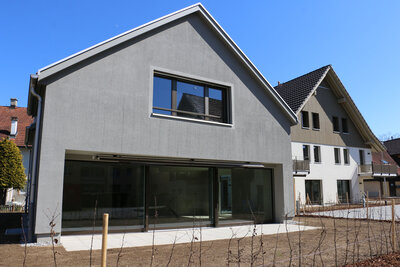 &Uuml;berbauung Breitenstrasse EFH|DEFH