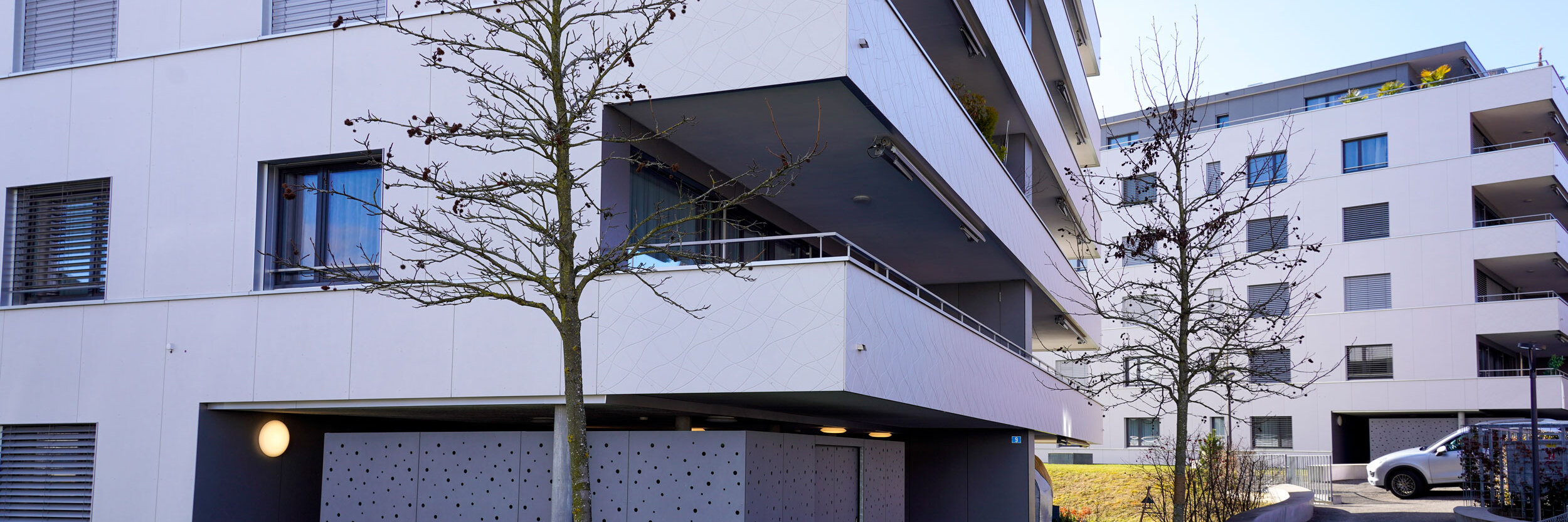 Mehrfamilienhäuser äussere Grundstrasse 9 + 11, Clientis