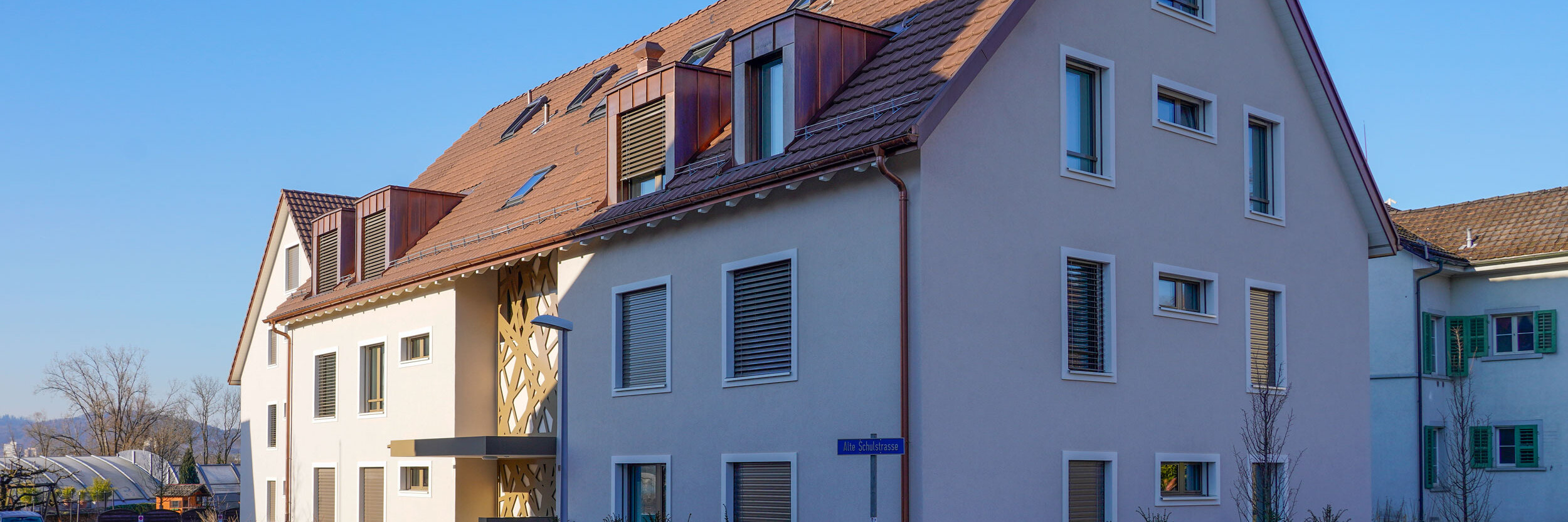 Dorfstrasse 21, Überbauung Chläggi