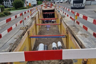 Baustelle Circulago in Baar