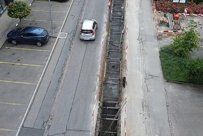 Baustelle Circulago in Baar